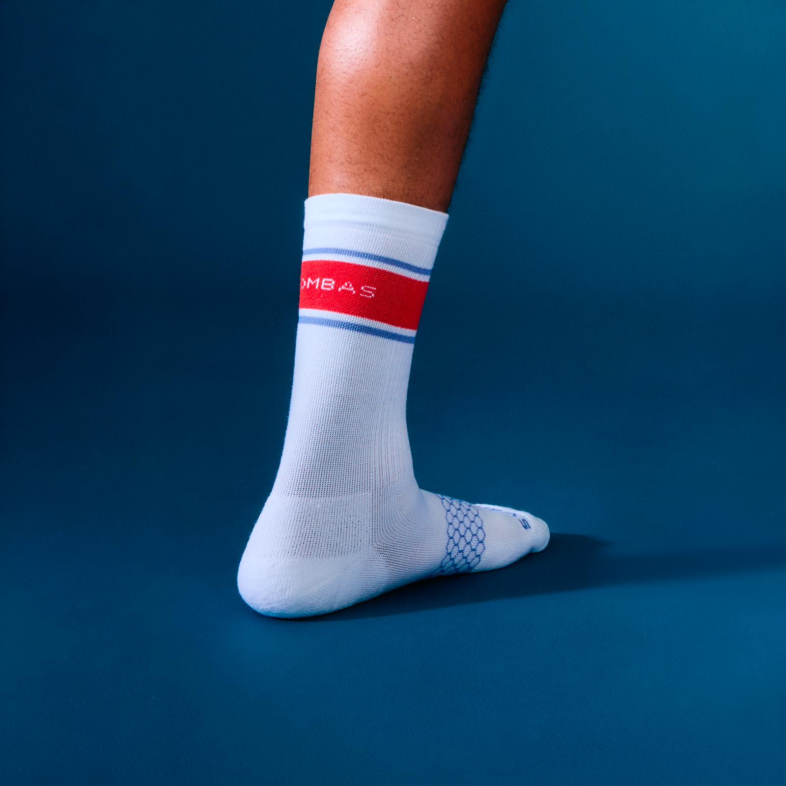 All-Purpose Performance Calf Socks - white crimson [LIFESTYLE] [10064]