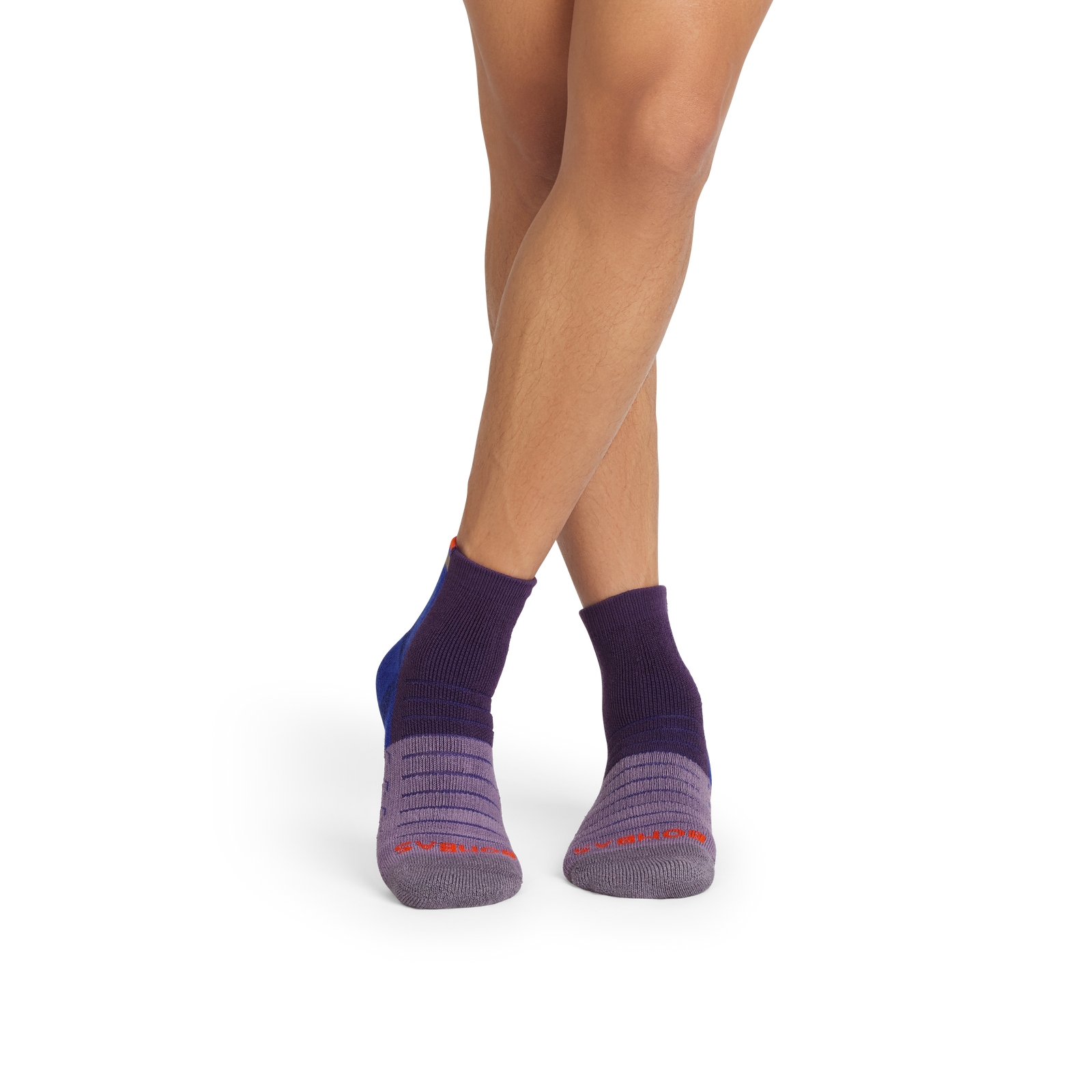 Hiking Quarter Socks - botanic purple MO1 [10075]
