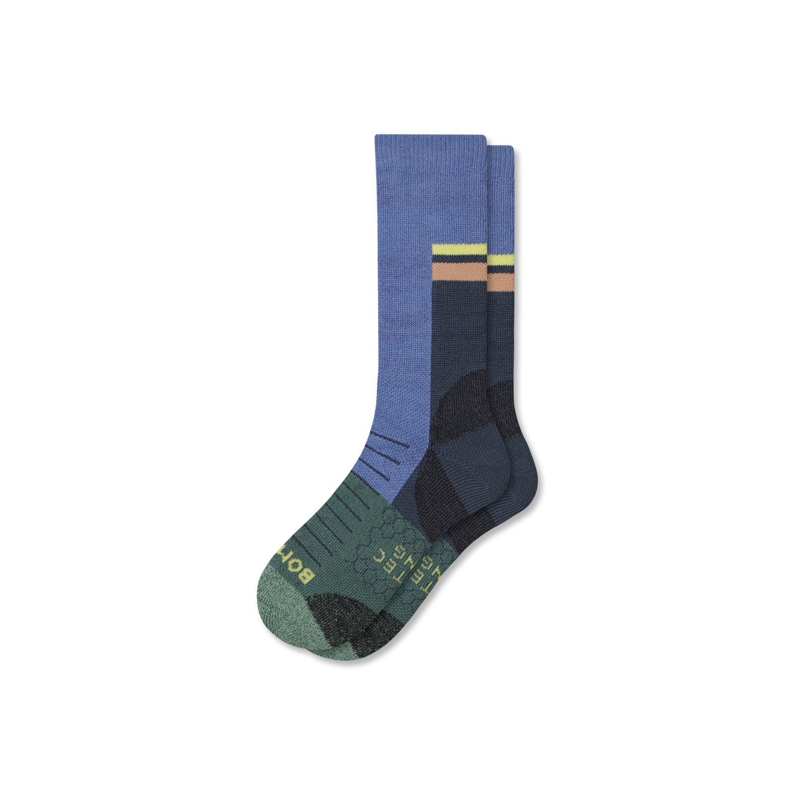 Hiking Calf Socks - oyster blue L [10076]