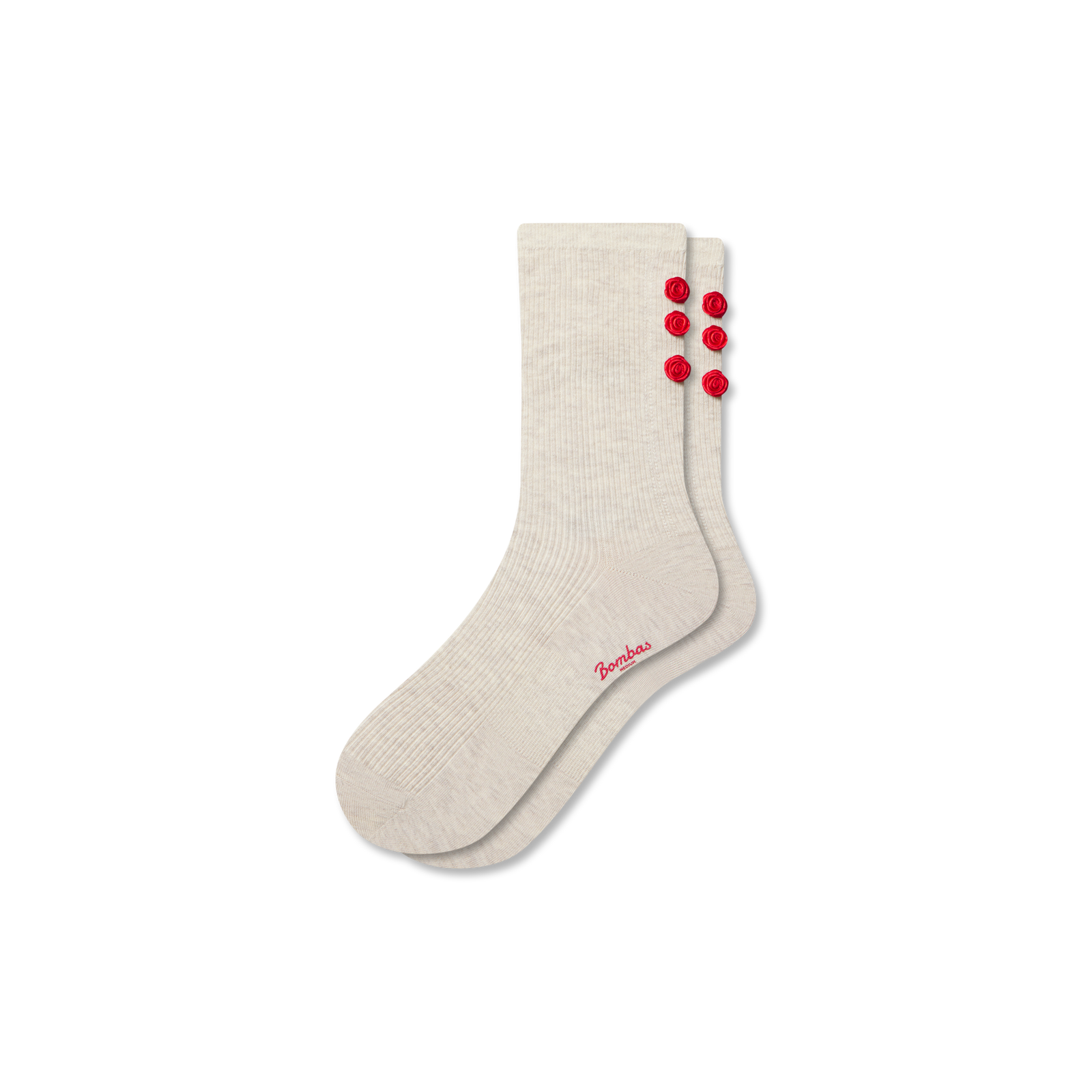 Lightweight Half Calf Socks - sandy rose L [10085]