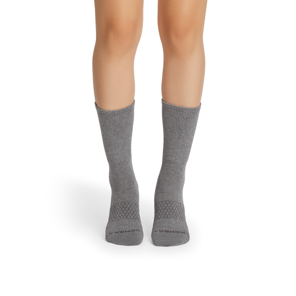 Ultra Stretch Calf Socks - Medium Grey WO2 [10113]