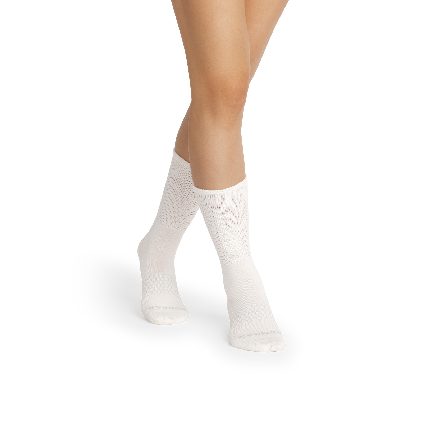 Ultra Stretch Calf Socks - Soft White WO1 [10114]