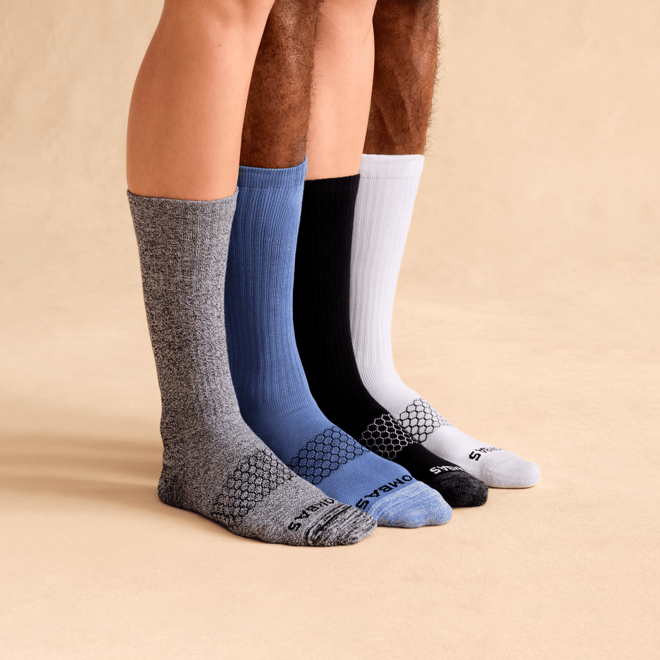 Everyday Compression Calf Socks - Oyster Blue Mix [LIFESTYLE] [10544]