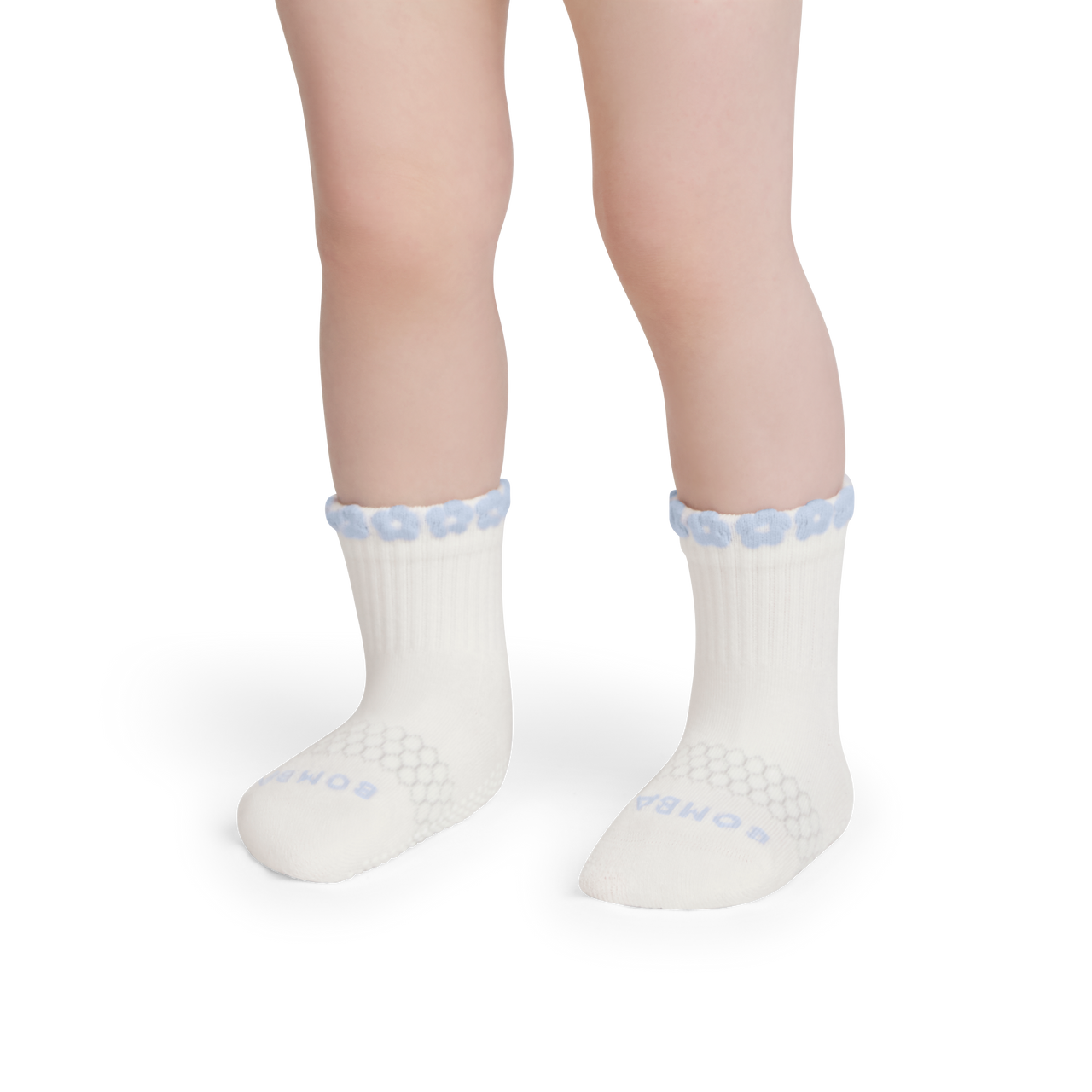 Toddler Gripper Calf Socks - sky sail blue TO1 [10144]