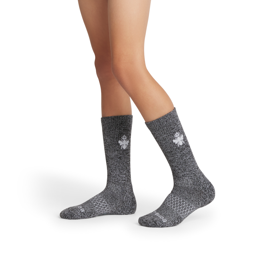 All-Purpose Performance Calf Socks - black white YO1 [10341]