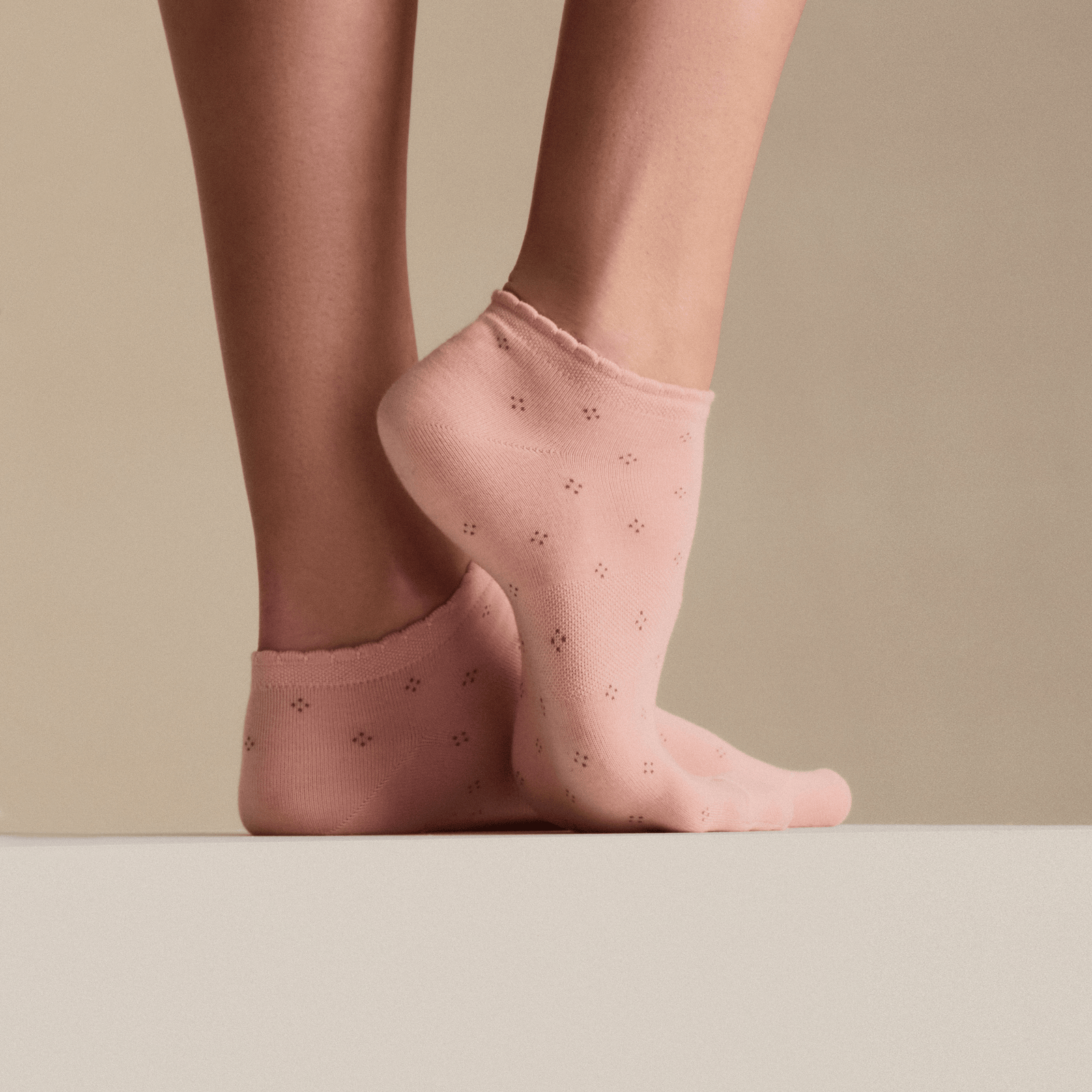 Lightweight Ankle Socks - baby pink [LIFESTYLE] [10404]