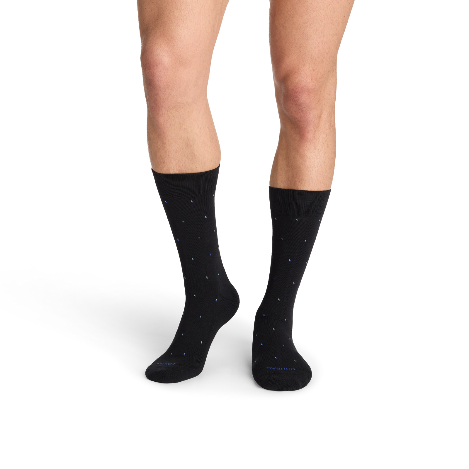 Dress Calf Socks - Black MO1 [10438]
