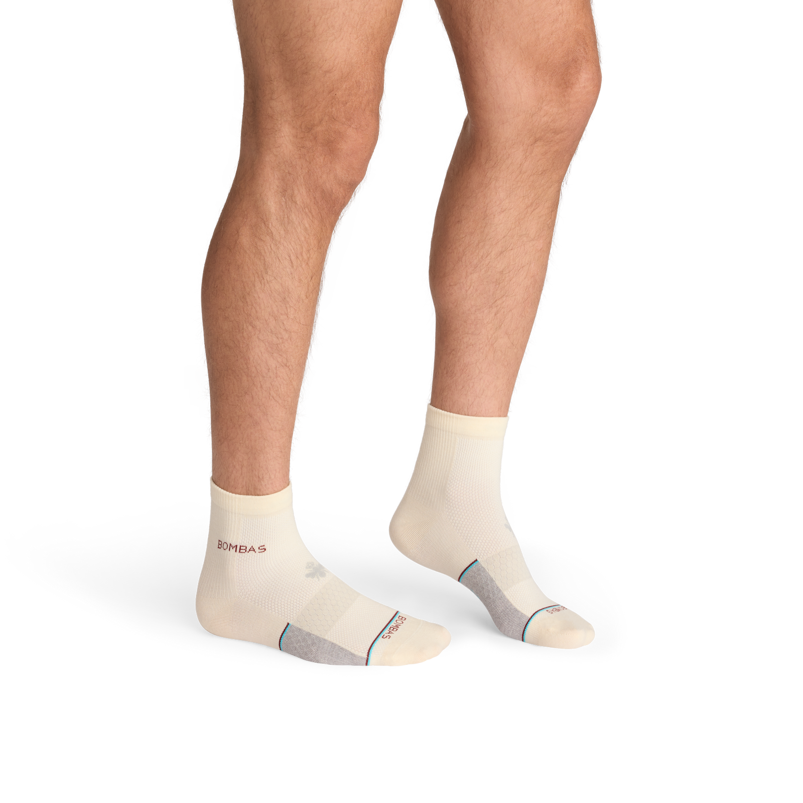 UltraLite Sport Merino Wool Blend Quarter Socks - Cotton Cloud MO1 [10441]