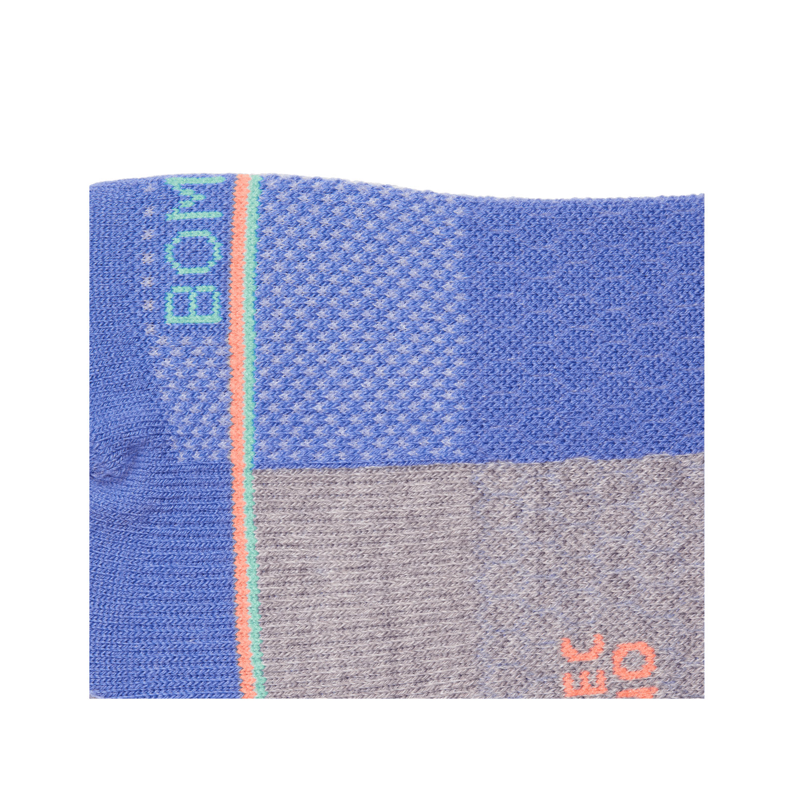 UltraLite Sport Merino Wool Blend Quarter Socks - Hydrangea Detail [10441]