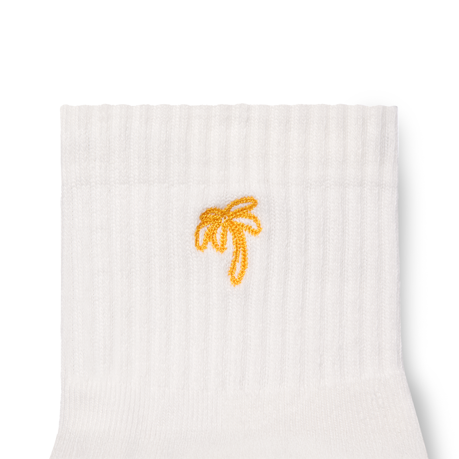 Quarter Socks - Mango Palm Detail [10454]