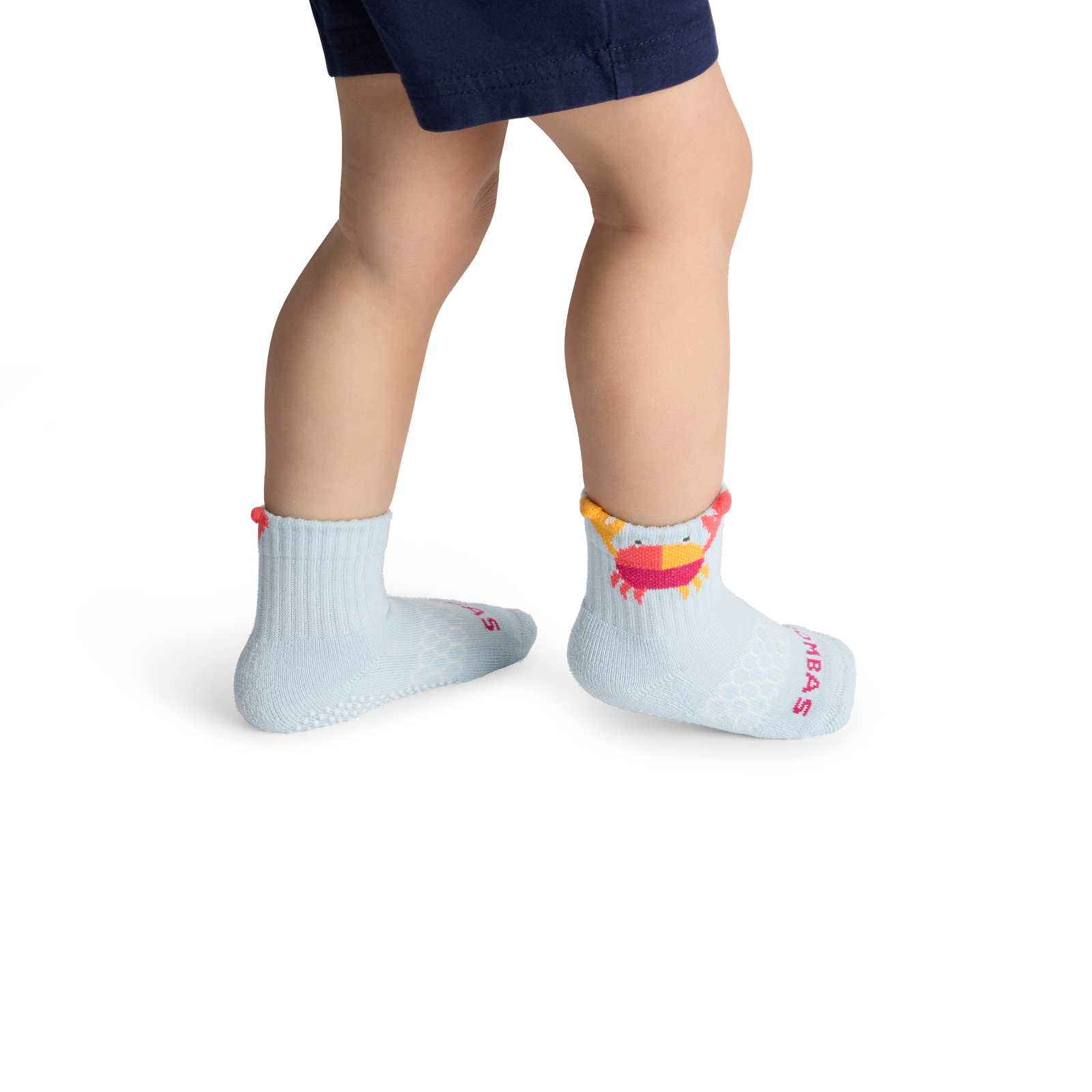 Toddler Gripper Calf Socks - cloud mist TO1 [10464]