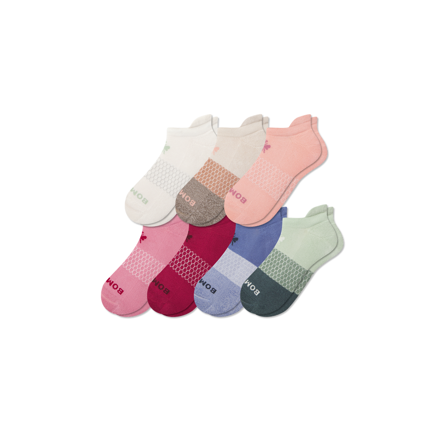 Women's Week of Bombas Ankle Sock 7-Pack - Outdoor Studio Fit
