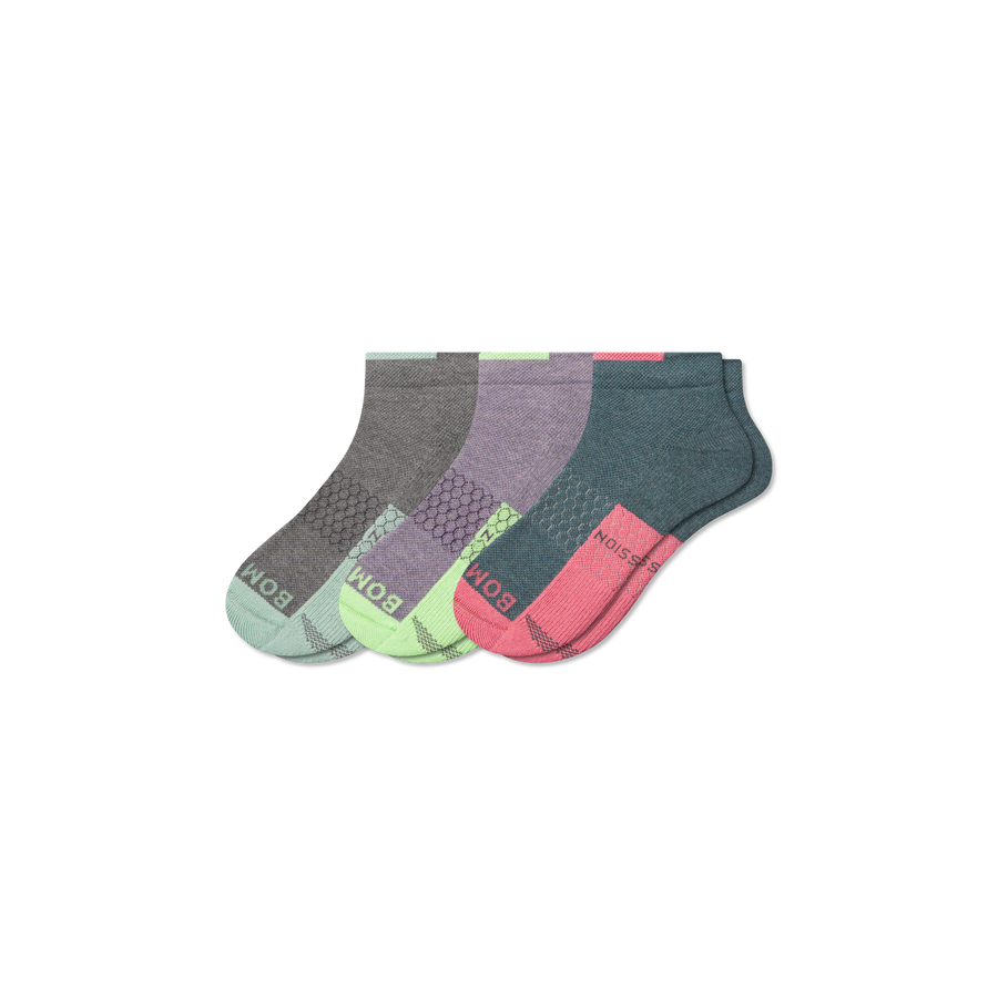 Women's Performance Compression Ankle Sock 3-Pack - Daily Recovery Move