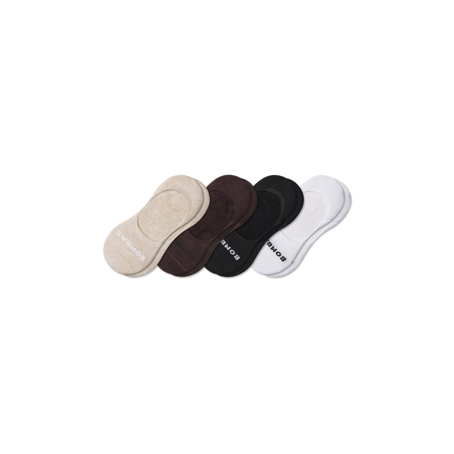Men's Mid-Cut Cushioned No Show Sock 4-Pack - Active Step