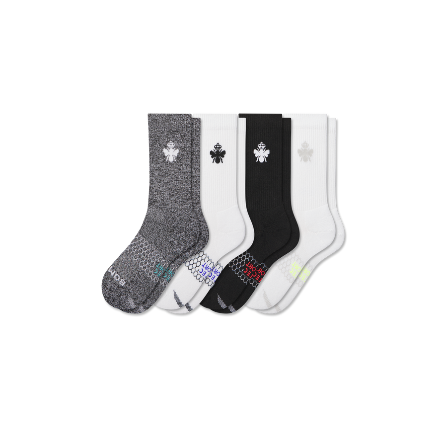 Youth All Sport Calf Sock 4-Pack - Outdoor Crew Comfort