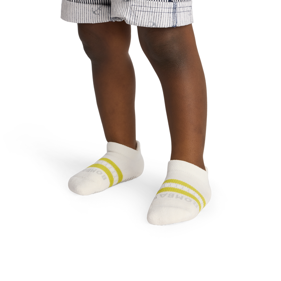 Toddler Solids Gripper Ankle Sock 4-Pack - Modern Home Pair
