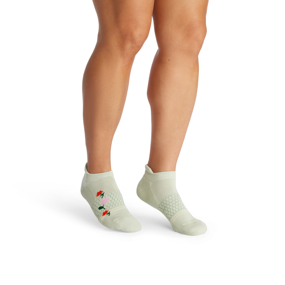 Ankle Socks - Fern Flower WO1 [10789]