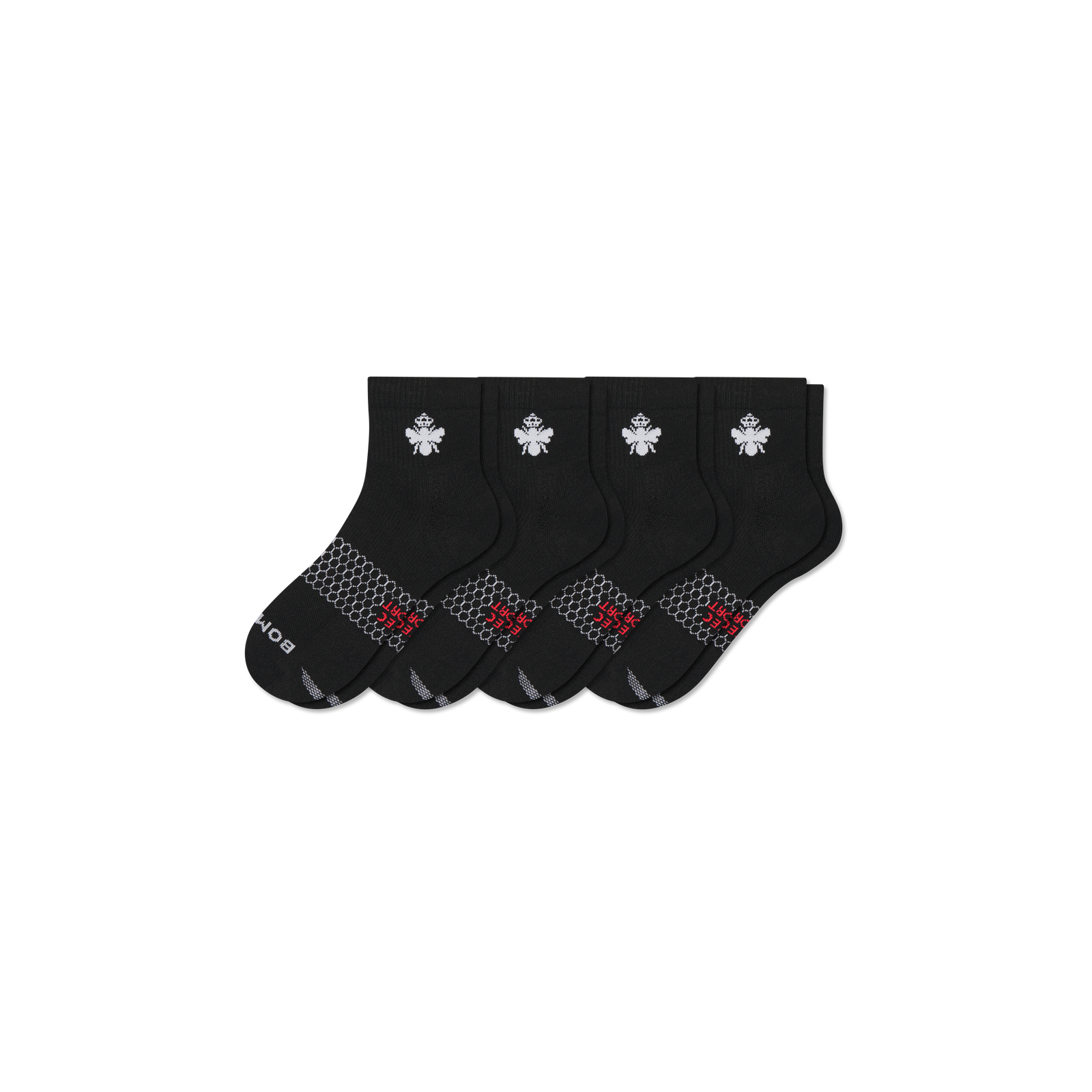 All-Purpose Performance Quarter Socks - black L [10915]