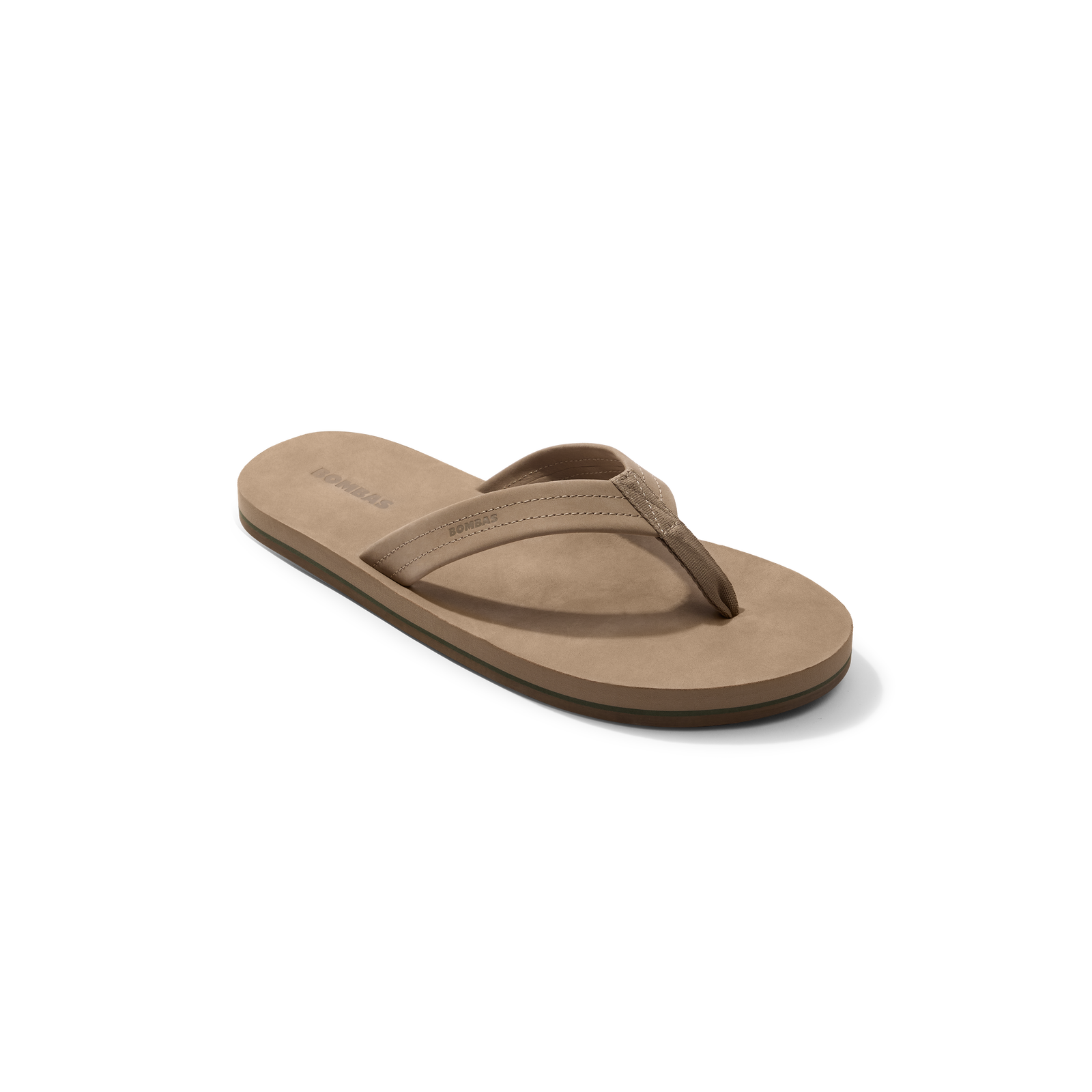 Men's Sunrise Nubuck Flip Flop - Warm Taupe L1 [10928]