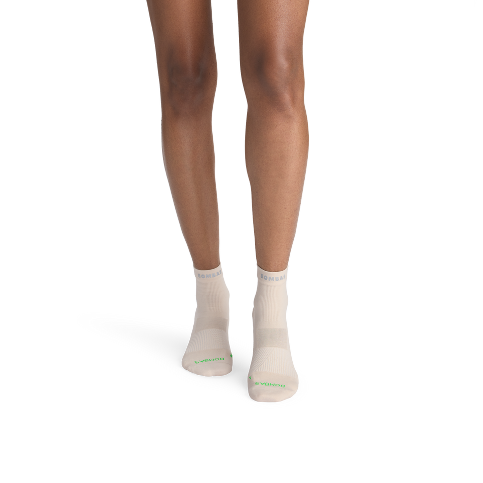 Run Pro Quarter Socks - pebble sand WO1 [11061]