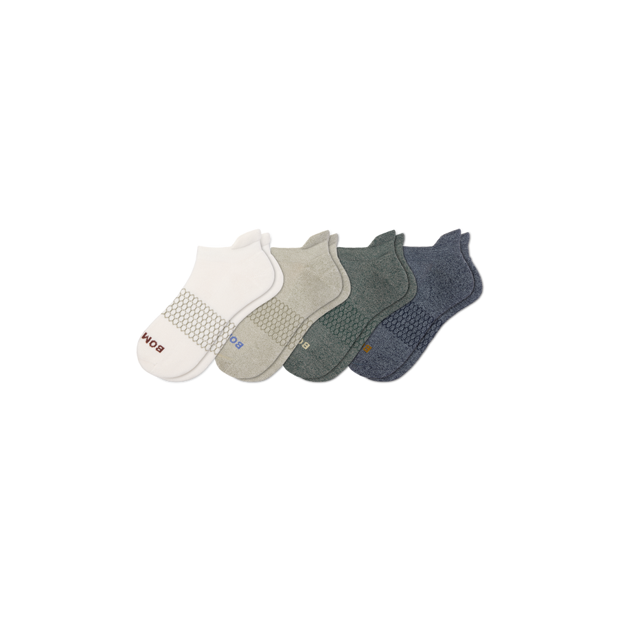 Men's Solids Ankle Sock 4-Pack - Studio School Pair