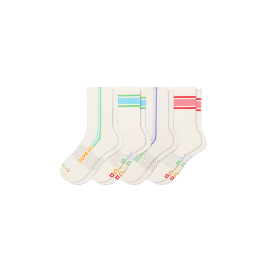 Pride Half Calf Sock 4-Pack - Fresh Recovery Step