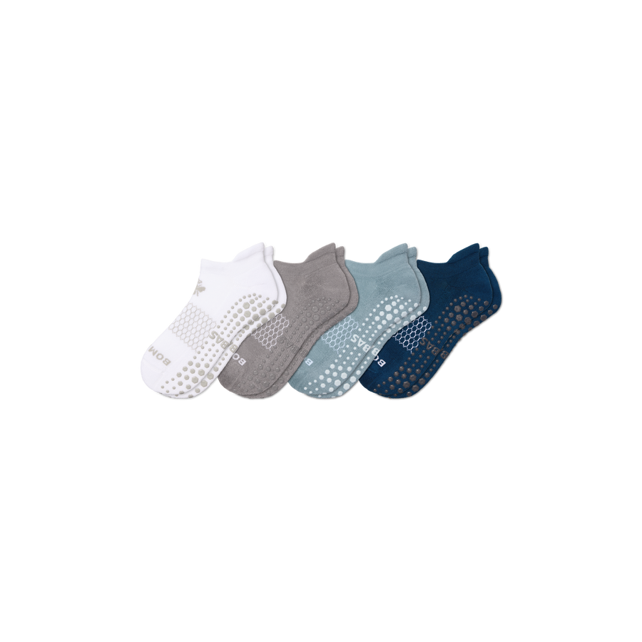 Men's Gripper Ankle Sock 4-Pack - Light Recovery Comfort