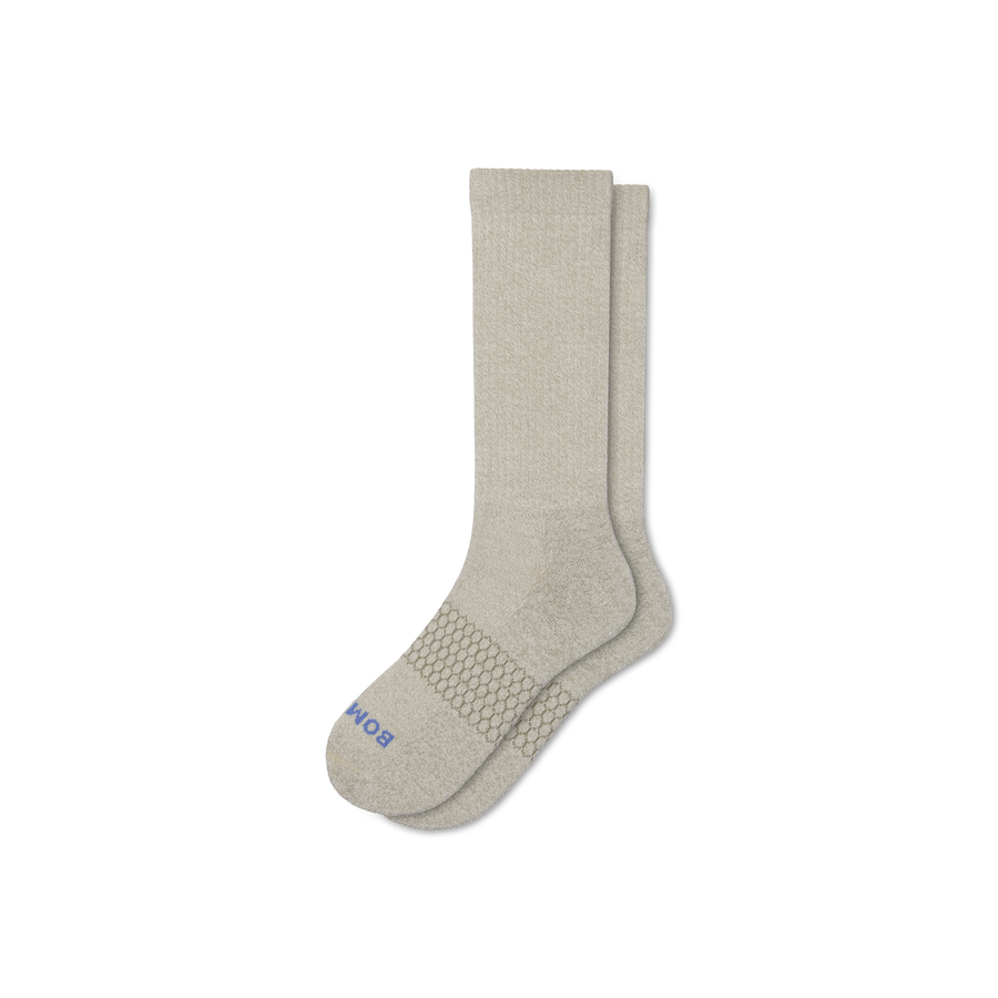 Men's Marl Calf Socks - Soft Studio Comfort