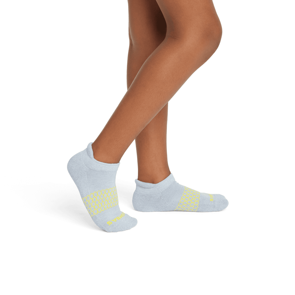 Youth Marl Ankle Socks oceanfog-softwhite--2-transparent