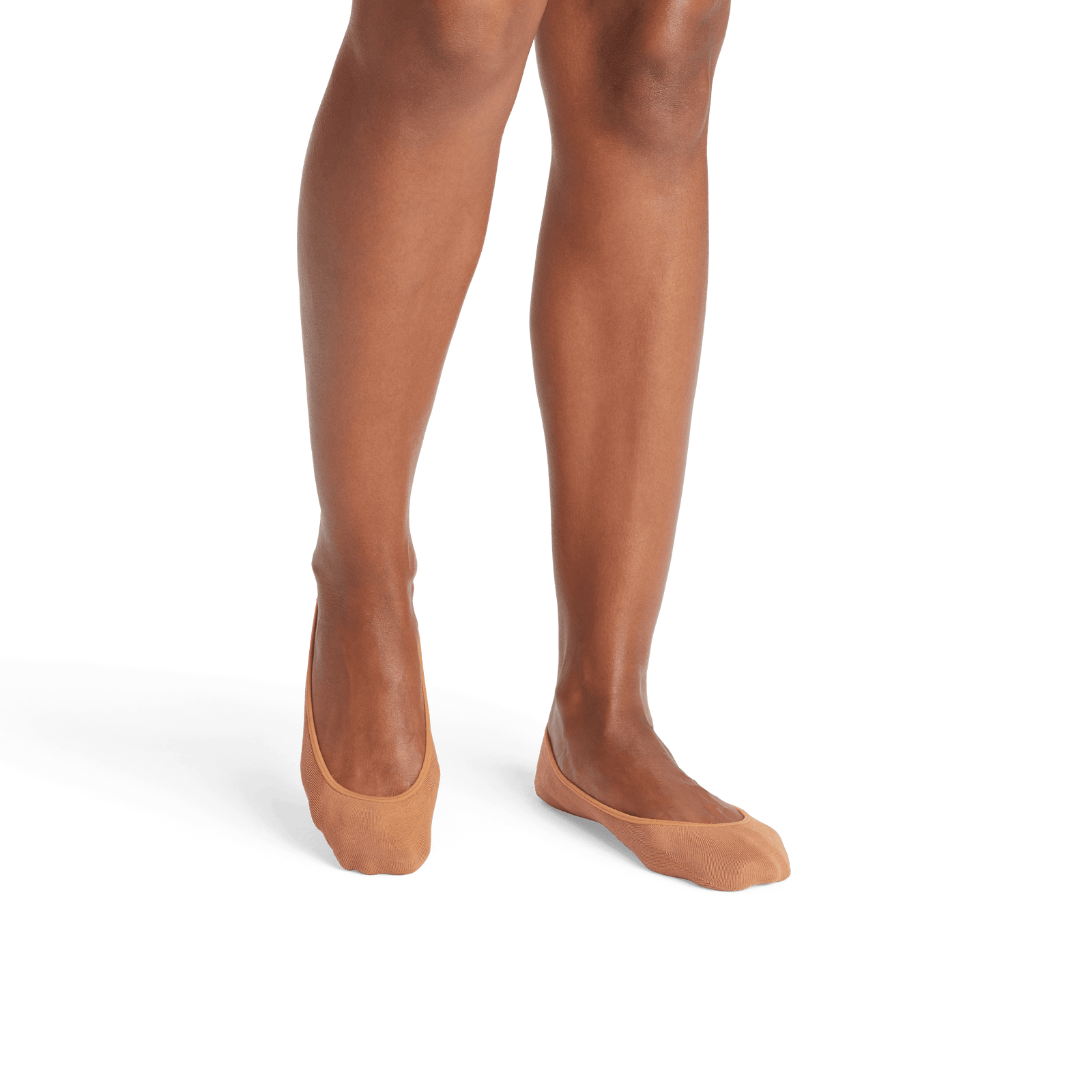 Low-Cut No Show Socks Tan WO1