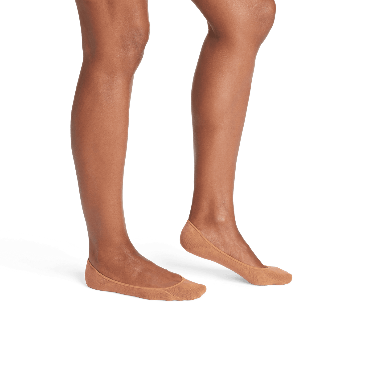 Low-Cut No Show Socks Tan WO2