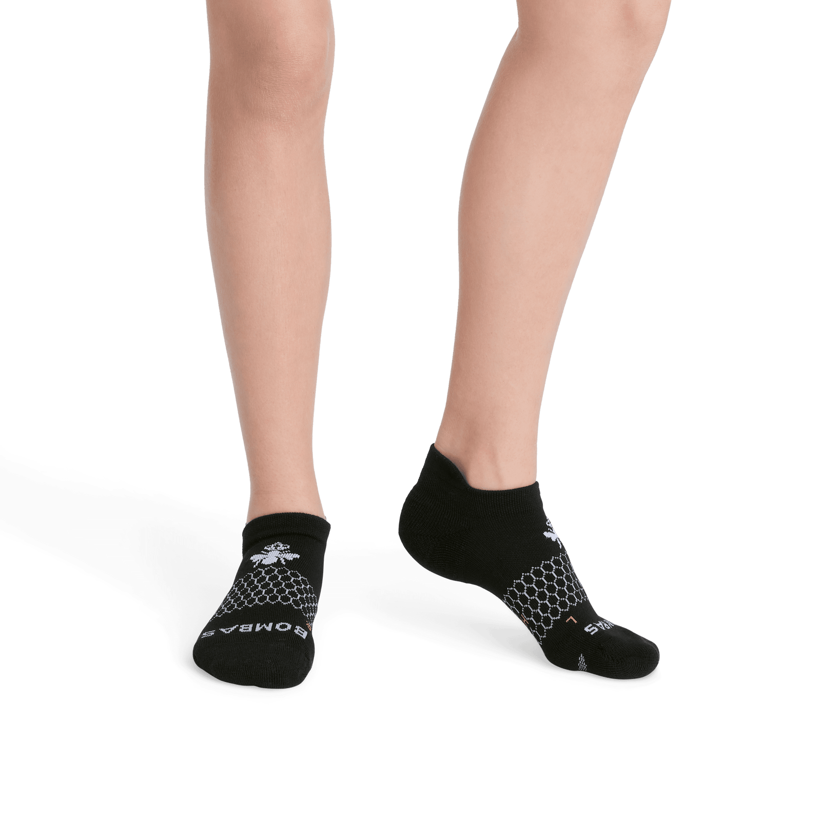 All-Purpose Performance Ankle Socks Black Neon Peach YO1 [3399]