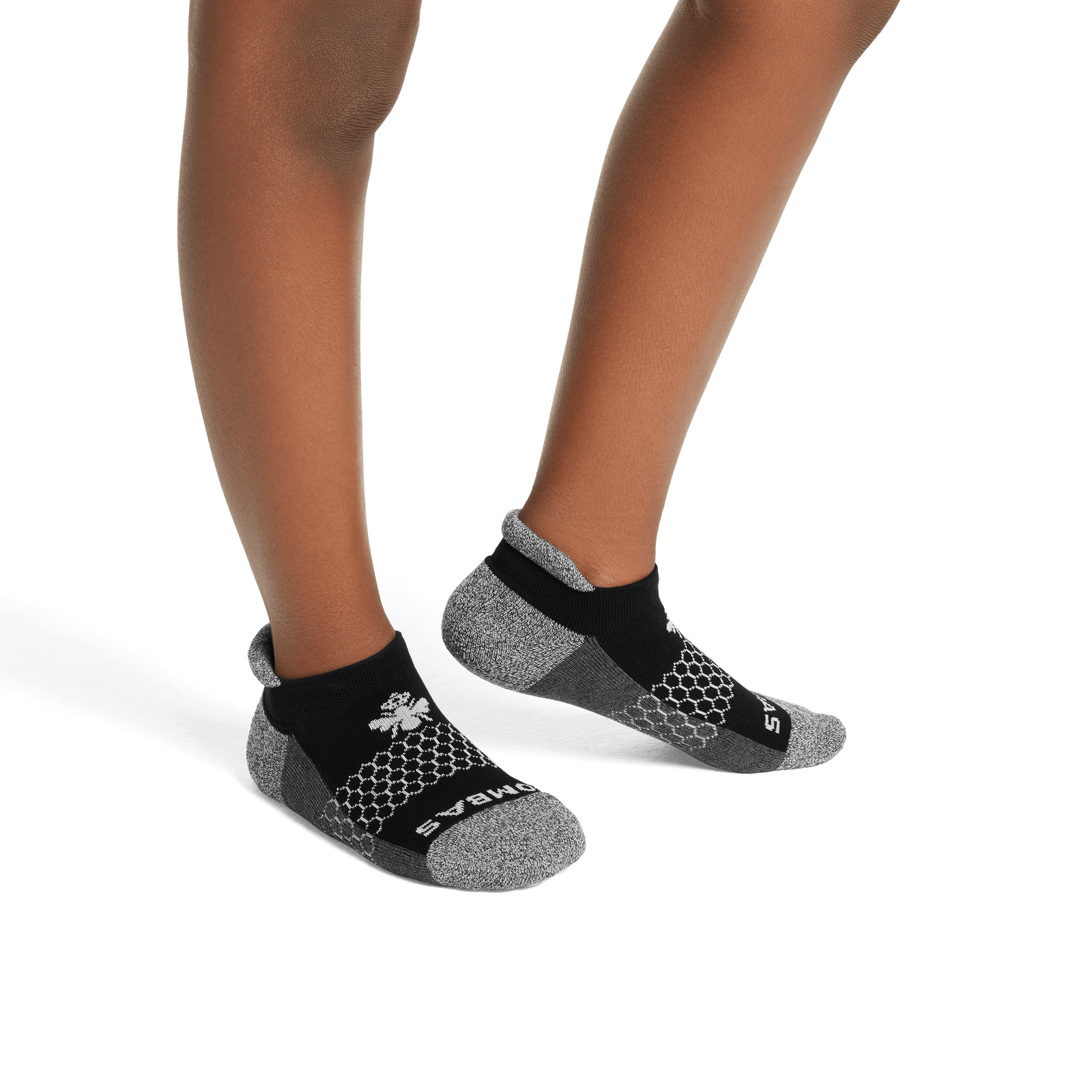 Youth Originals Ankle Socks - Black White YO1 [3414]