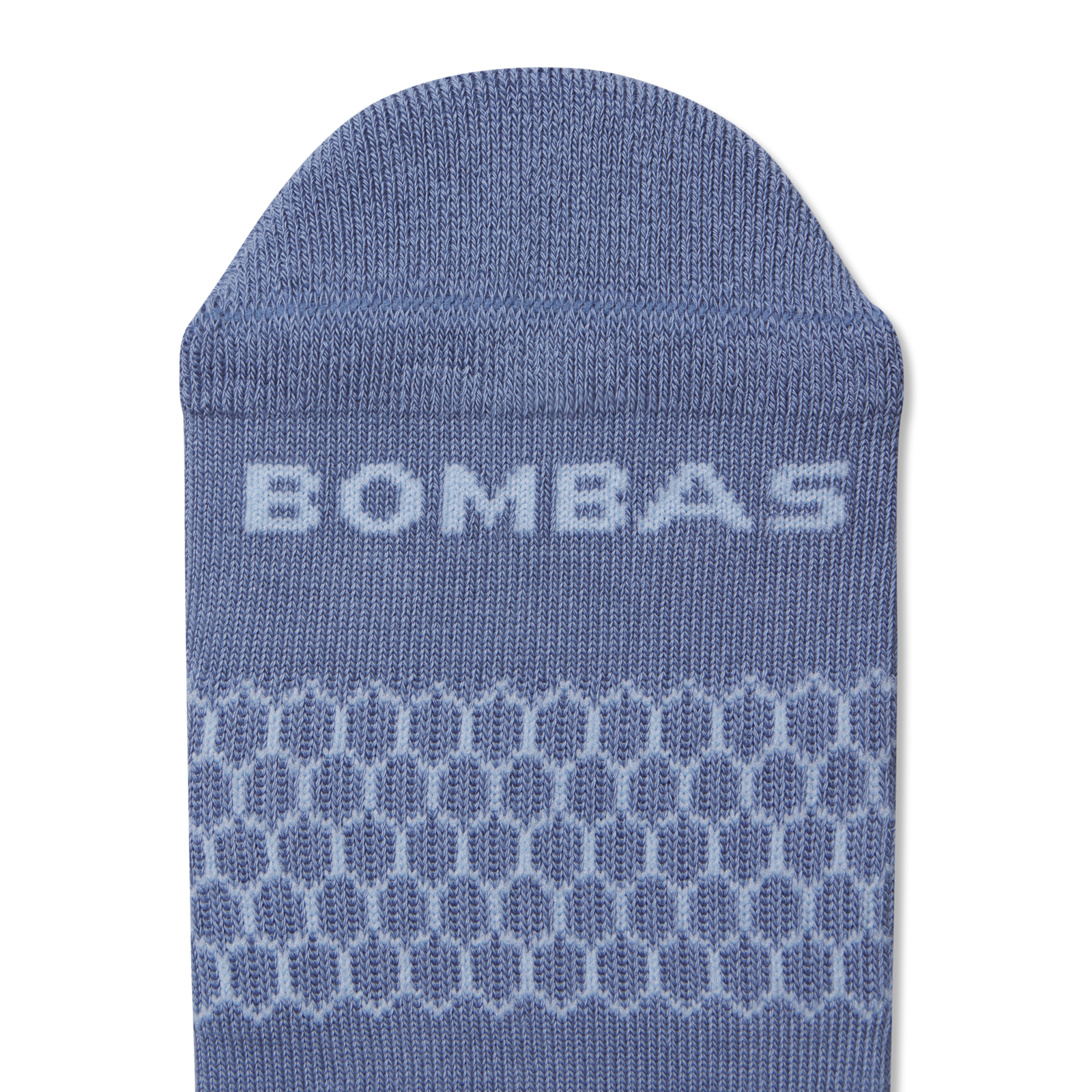 Youth Solids Ankle Socks - blue smoke detail [3572]
