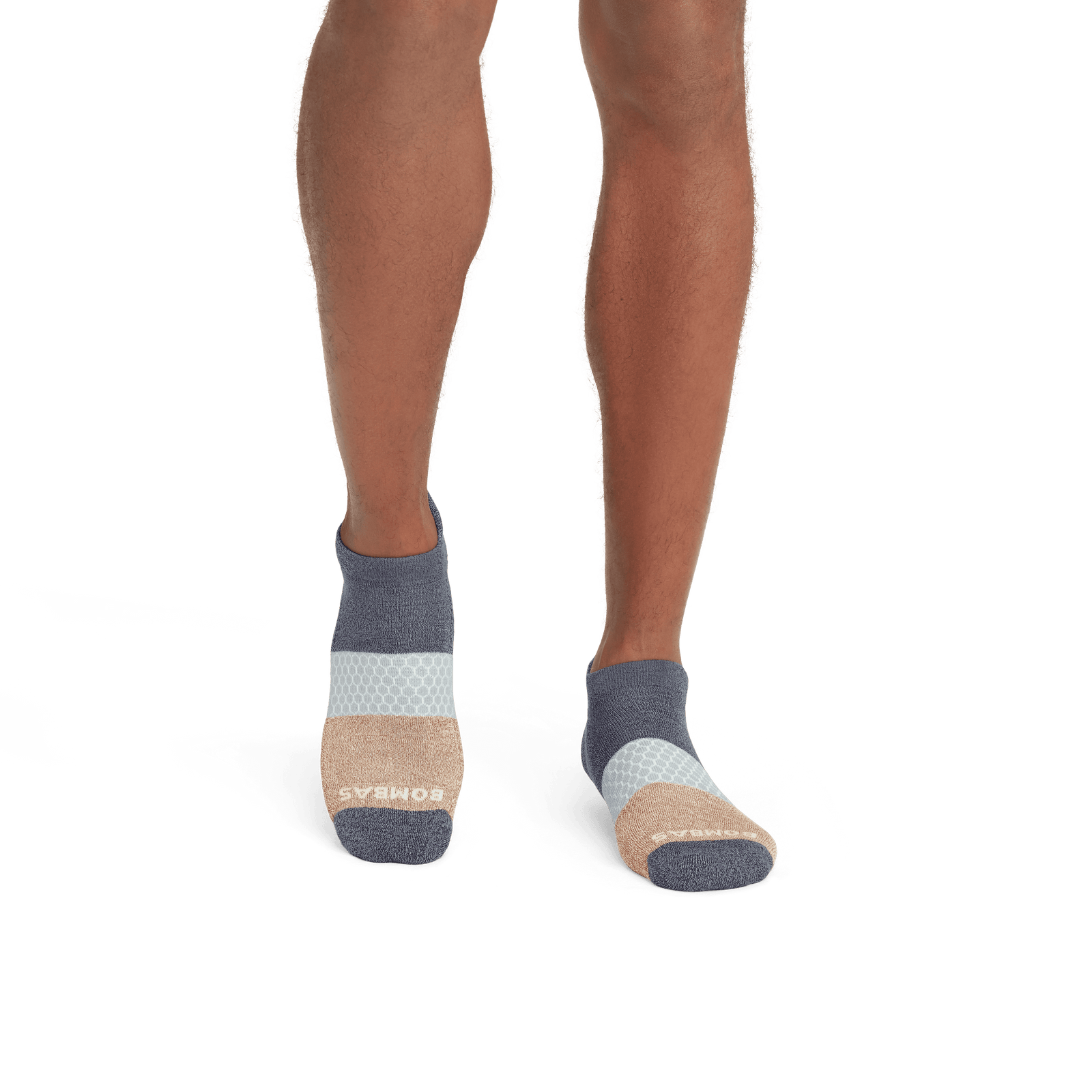 Men's Tri-Block Ankle Socks meteor-midnightnavy--2-transparent