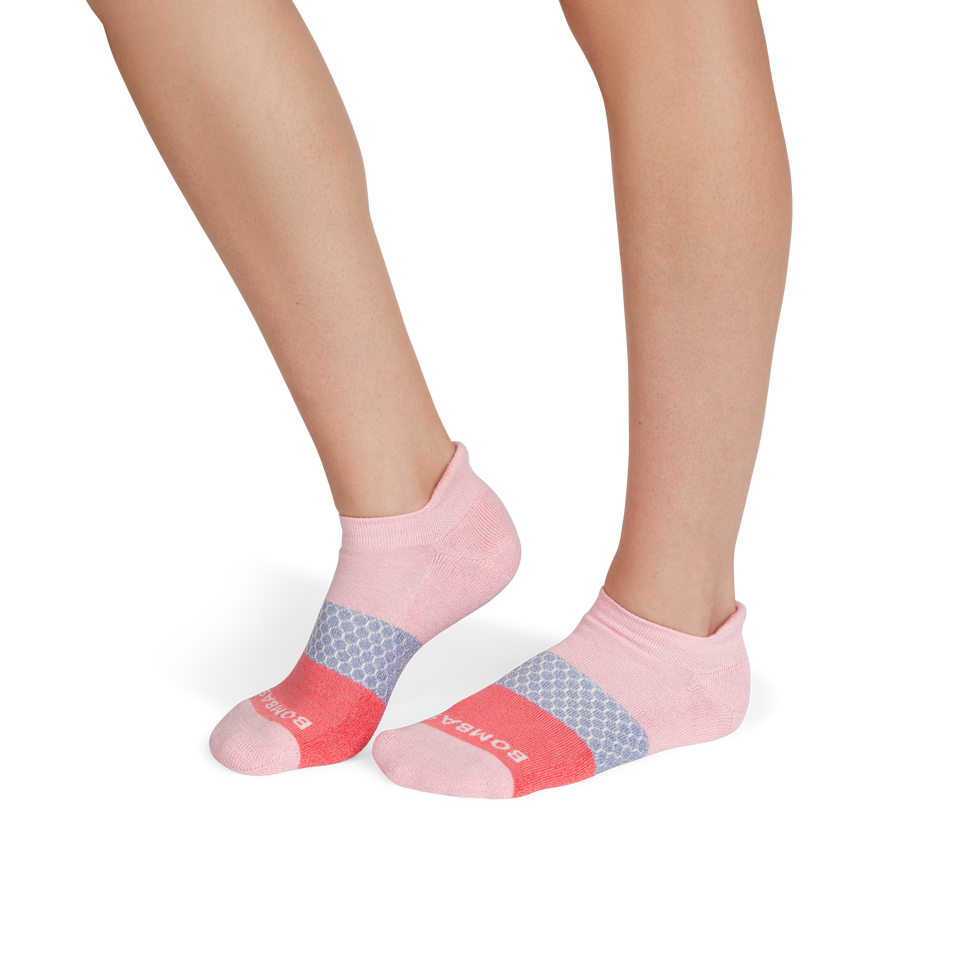 Tri-Block Ankle Sock - spanish rose WO1 [3628]
