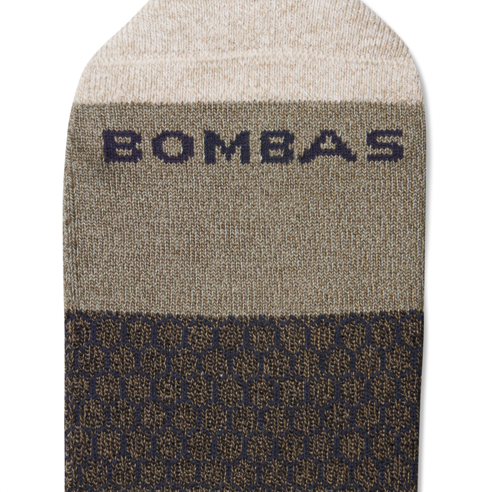 Tri-Block Ankle Sock - washed taupe Detail [3628]