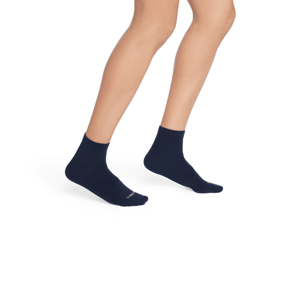 Lightweight Quarter Socks - Navy WO2 [5859]