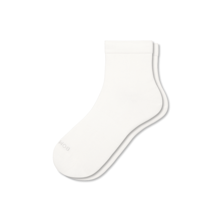 Women's Lightweight Quarter Socks - Weekend Travel Wear