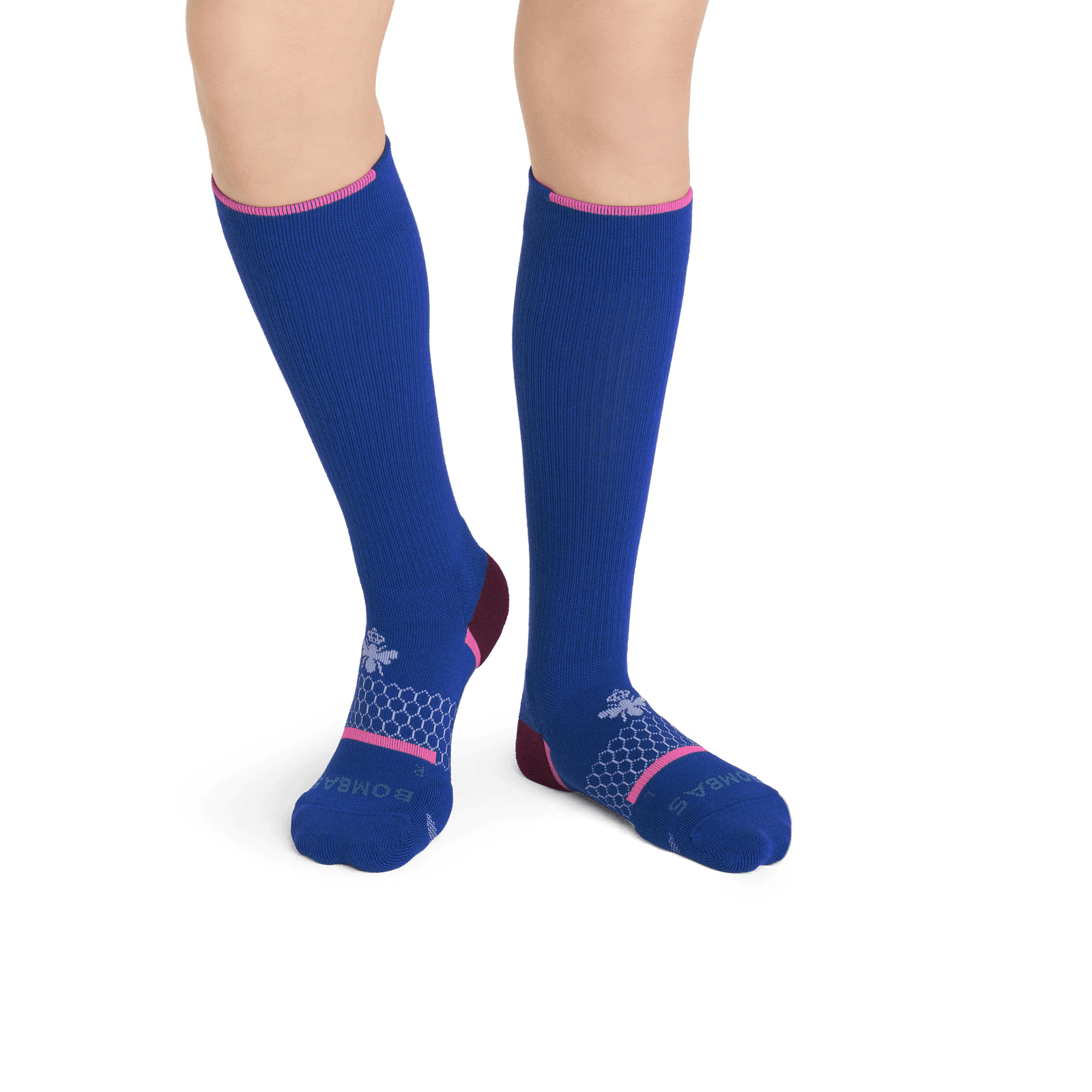 All-Purpose Performance Knee High Sock Neon Cobalt YO1