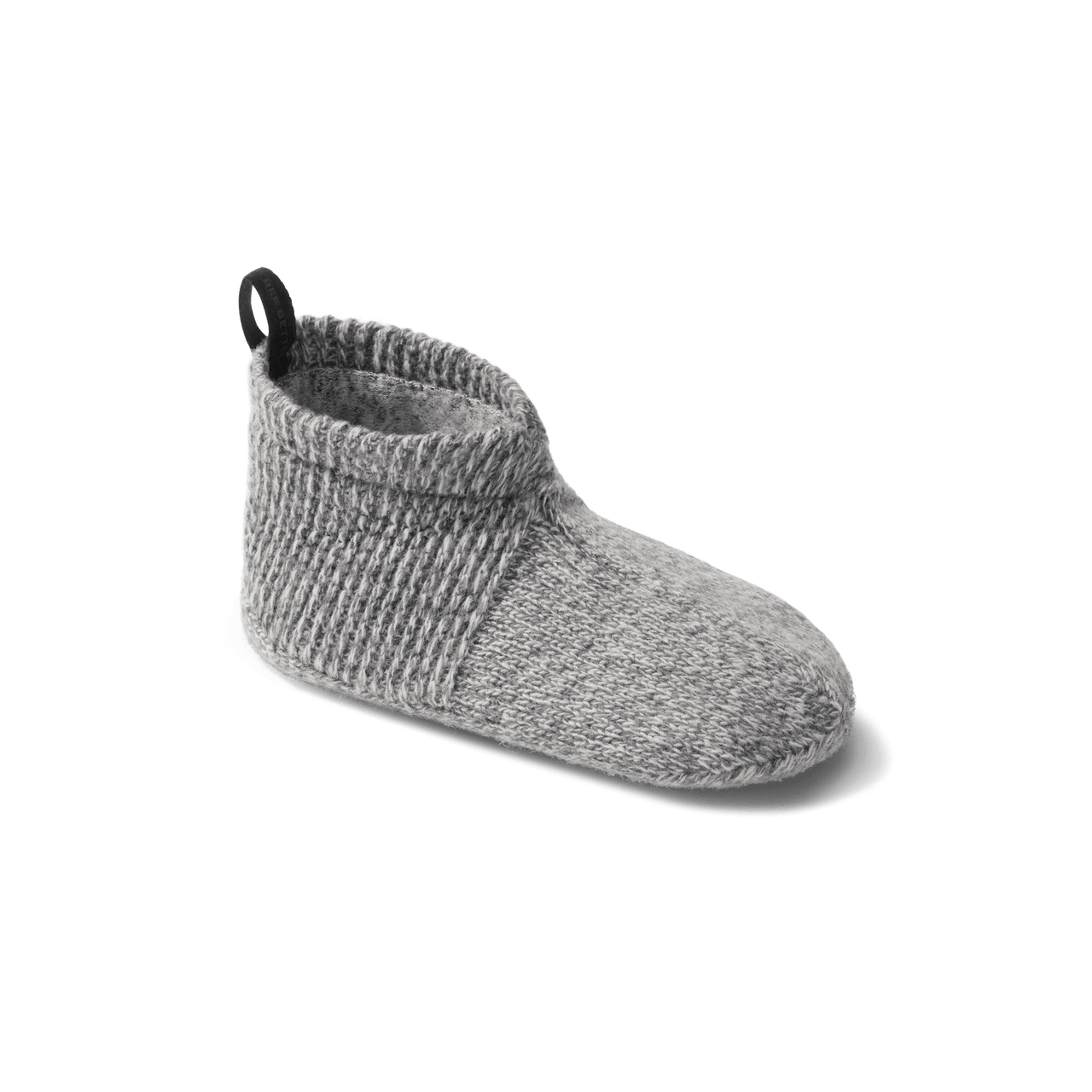 Youth Marl Gripper Slipper - Medium Grey Heather L2 [6718]