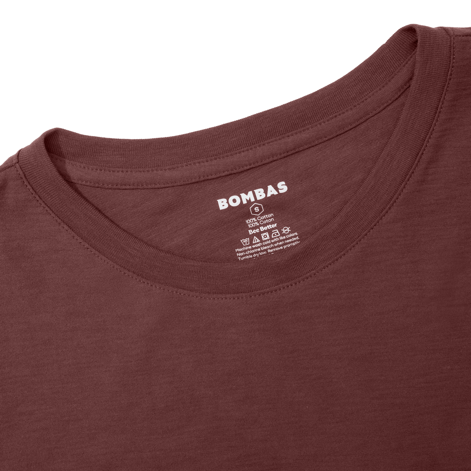 Women's Air Slub Long Sleeve T-Shirt - Dark Cocoa Detail [6822]