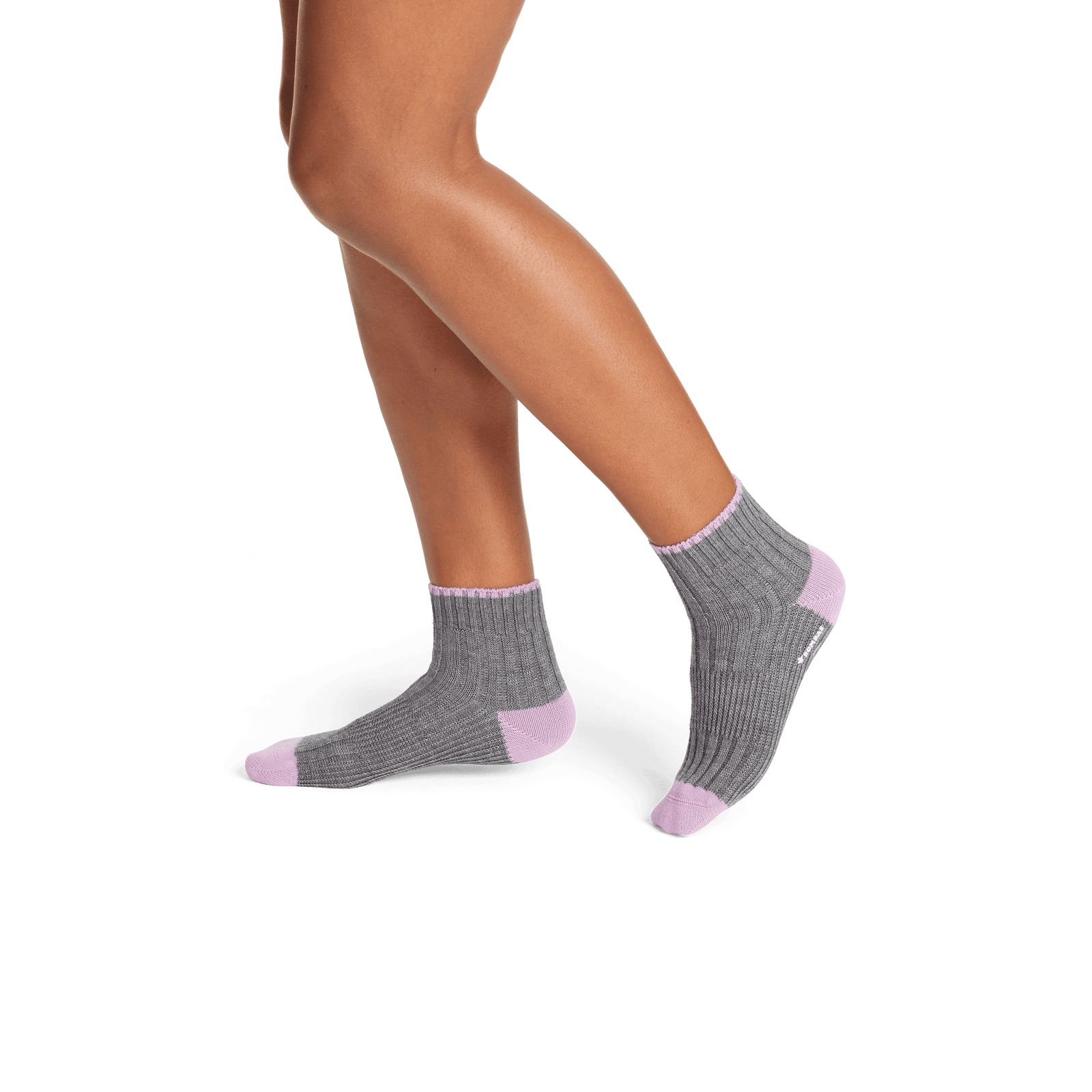 Merino Wool Blend Sweater Quarter Socks Rain Cloud WO2