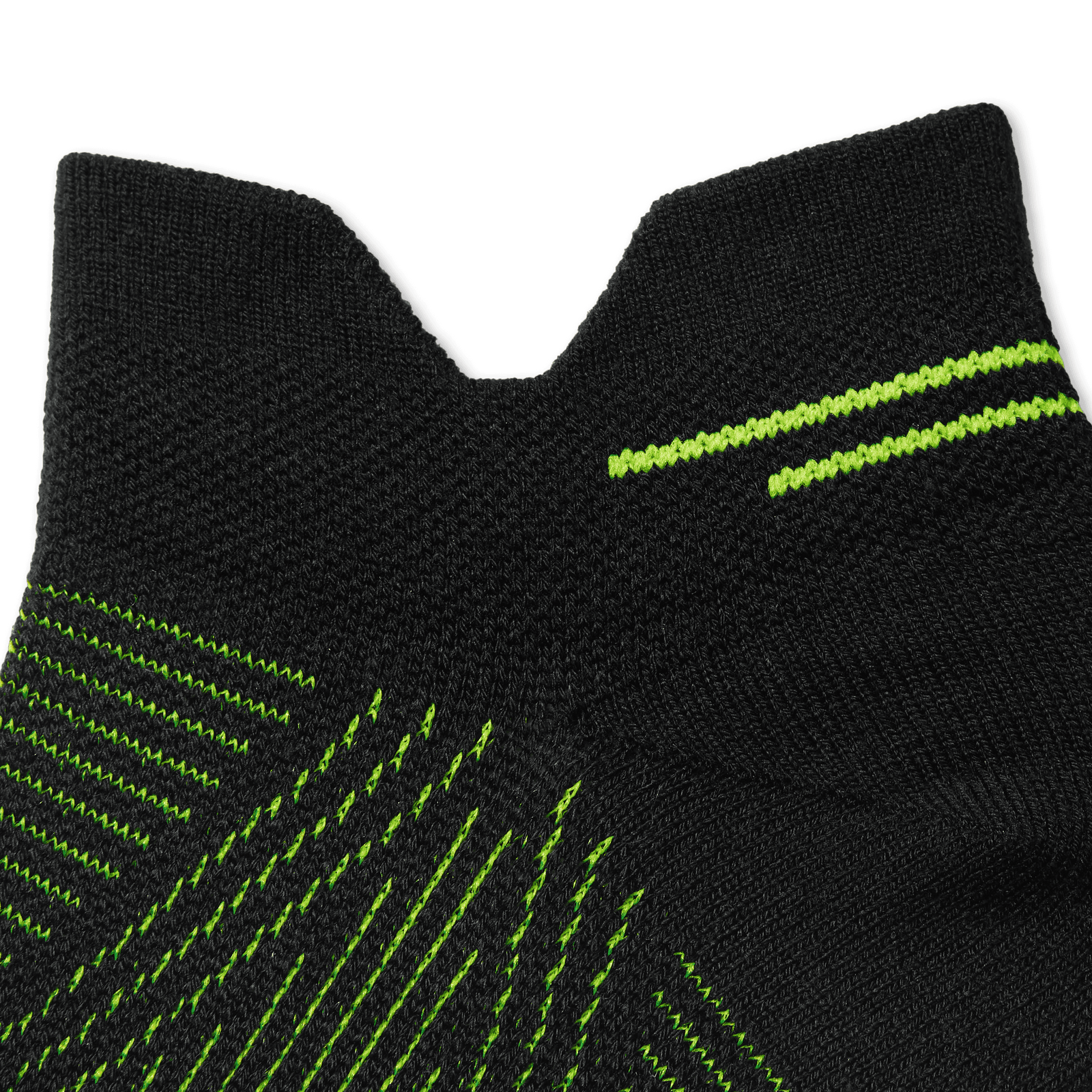 Lightweight Performance Ankle Socks black-neonyellow-detail-4-transparent