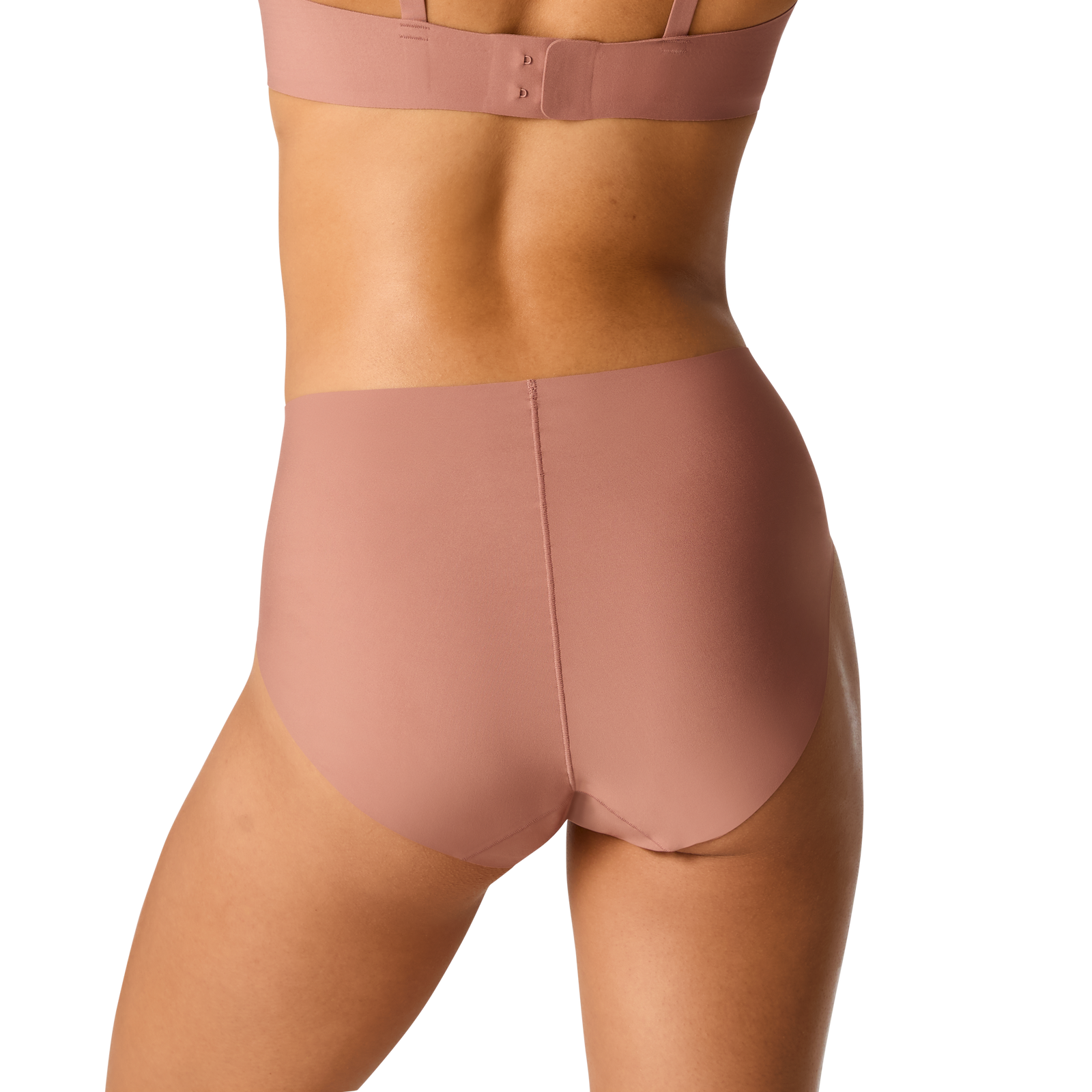 No Show High Rise Brief - Coco Plum WO3 [7197]