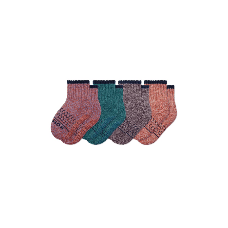 Toddler Merino Wool Blend Calf Sock 4-Pack - Fresh Home Cushion