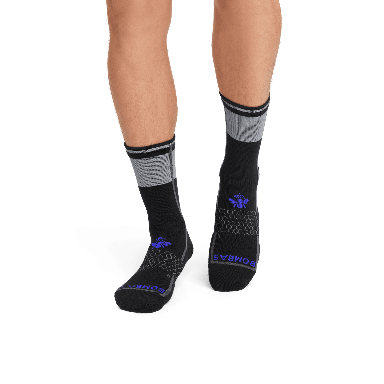 Reflective All Purpose Calf Socks black-MO-2-transparent