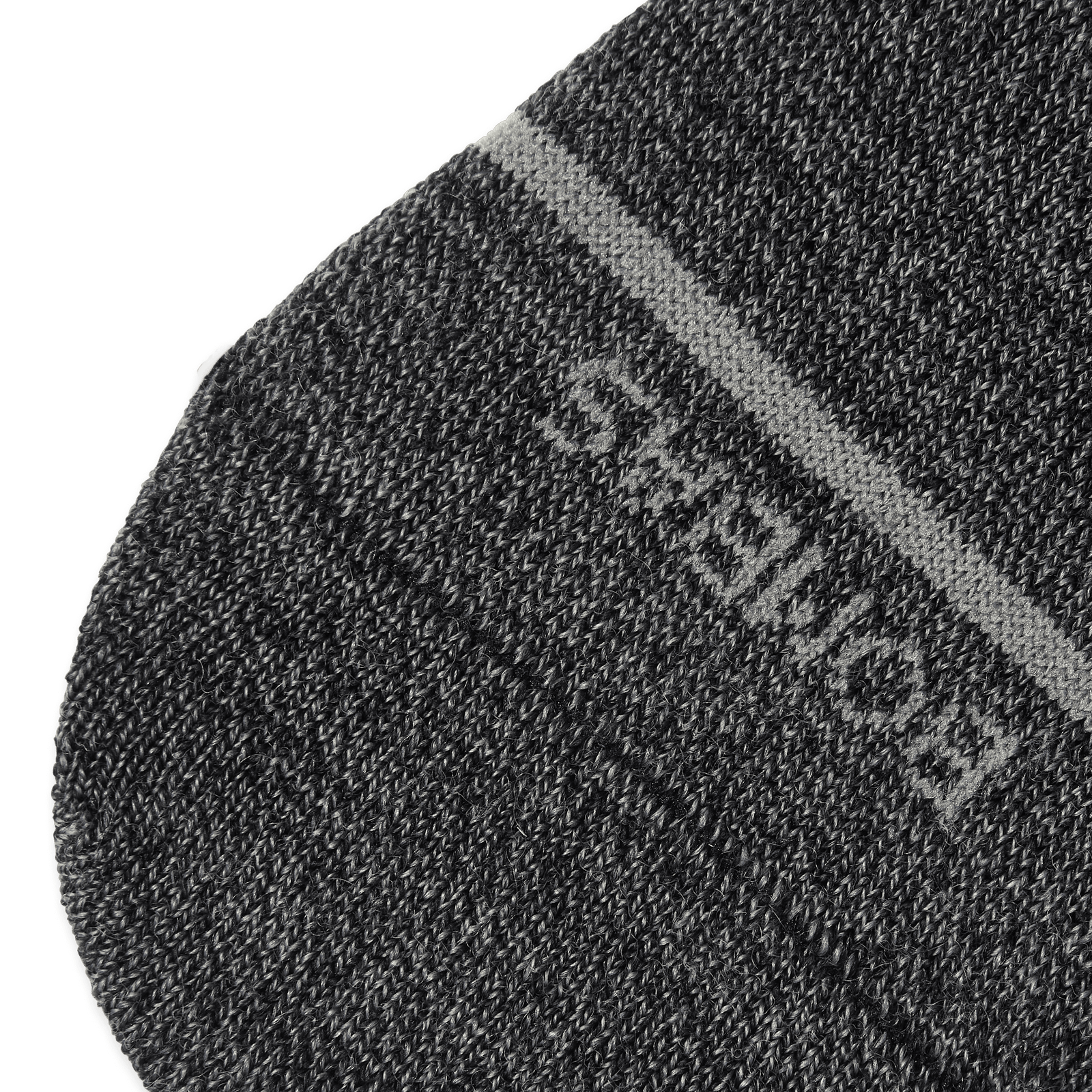 Lightweight Merino Wool Blend No Show Socks charcoal-detail-4-transparent