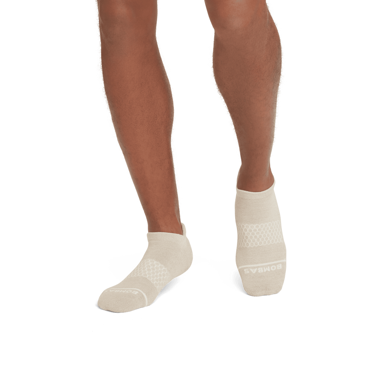 Merino Wool Bland Ankle Socks - Khaki MO1 [7531]