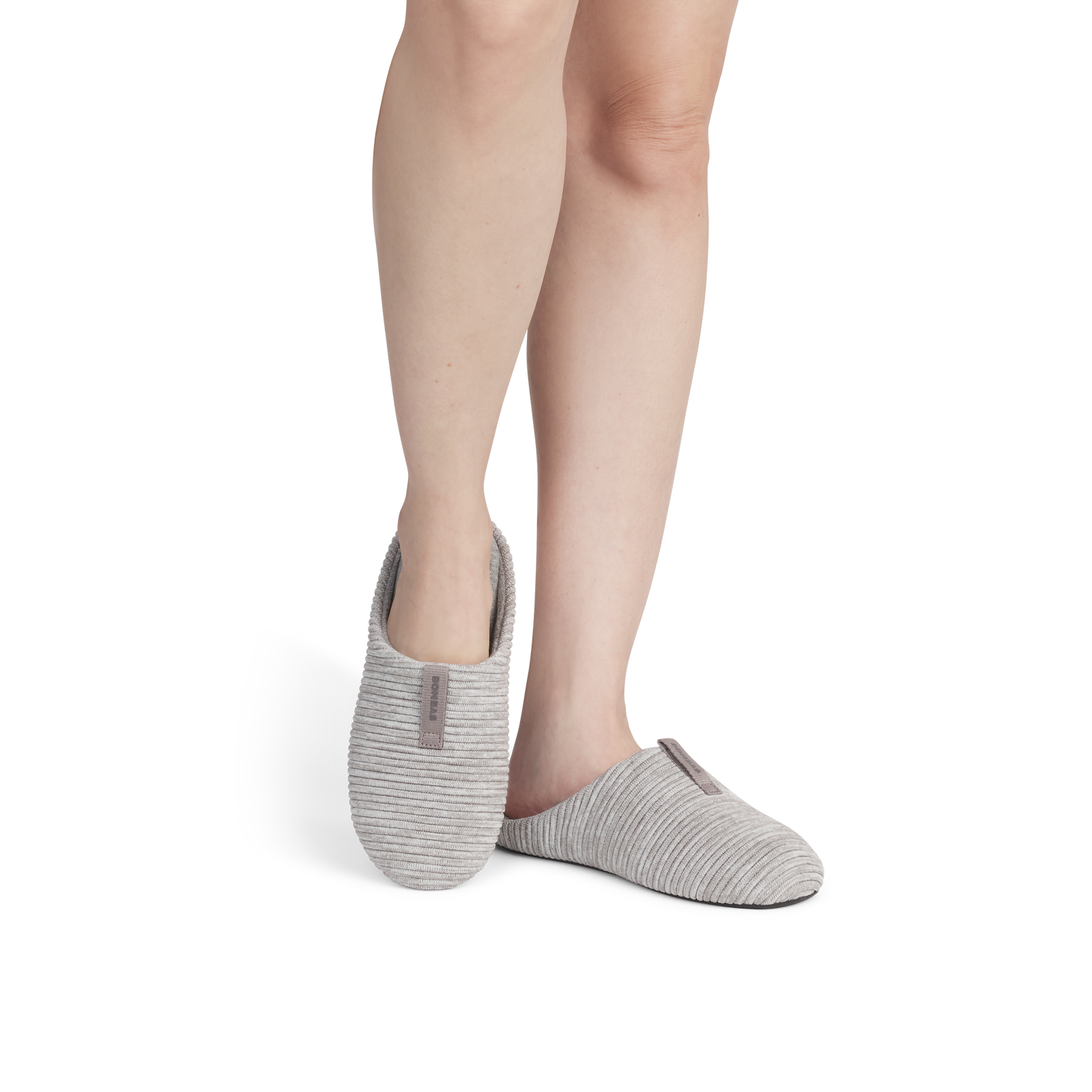 Women's Marl Knit House Slipper NATURALTAUPE-2-transparent